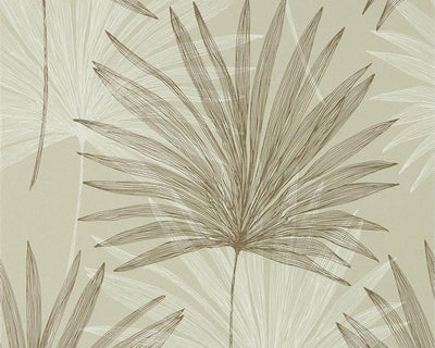 Harlequin Mitende Pebble/Chalk 112229 Wallpaper