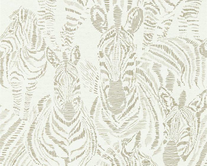 Harlequin Nirmala Gilver/Oyster 112240 Wallpaper