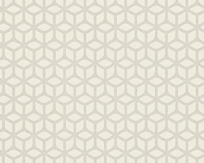 Harlequin Trellis Pearl Wallpaper