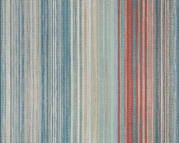 Harlequin Spectro Stripe Teal/Sedona/Rust 111961 Wallpaper