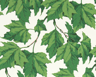 Harlequin Dappled Leaf Wallpaper in Emerald