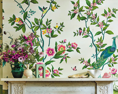 Harlequin Florence Wallpaper in a home