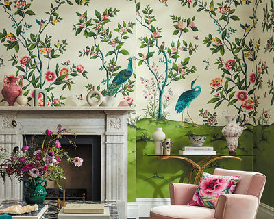 Harlequin Florence Wallpaper as a feature