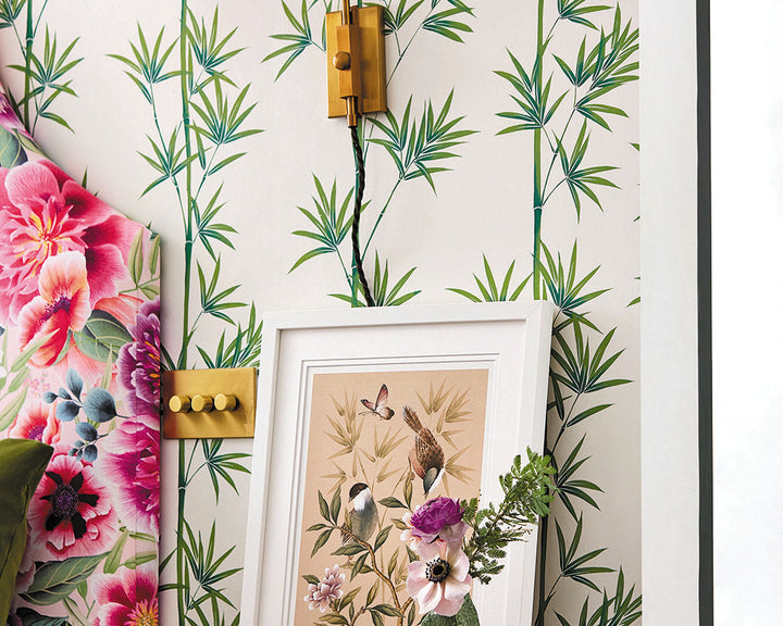 Harlequin Isabella Wallpaper in detail
