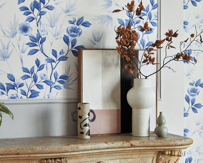 Harlequin Lady Alford Wallpaper on a wall