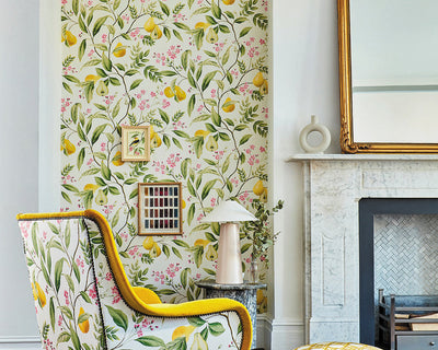 Harlequin Marie Wallpaper on a feature wall