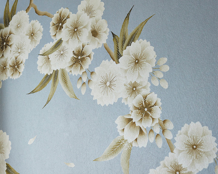 Harlequin Rosa Wallpaper in detail