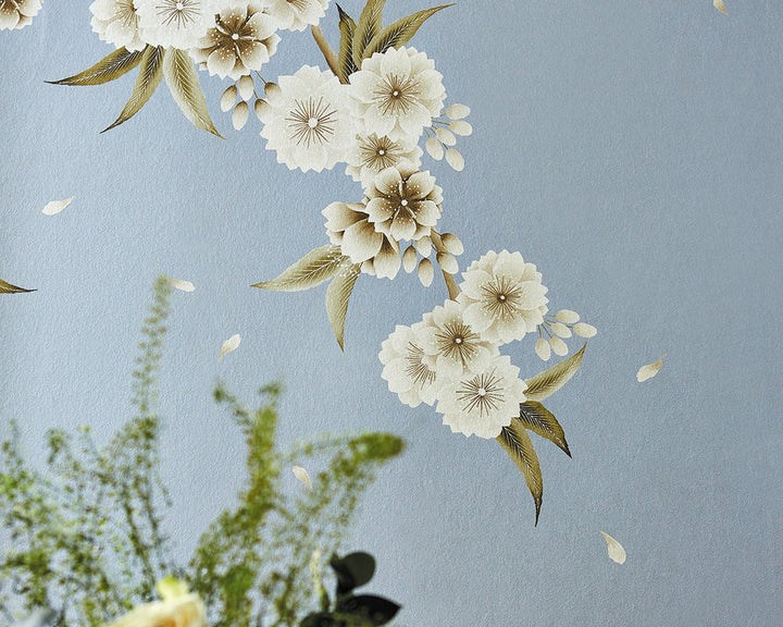 Harlequin Rosa Wallpaper close up