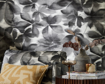 Close up of Harlequin Grounded Wallpaper in a living space