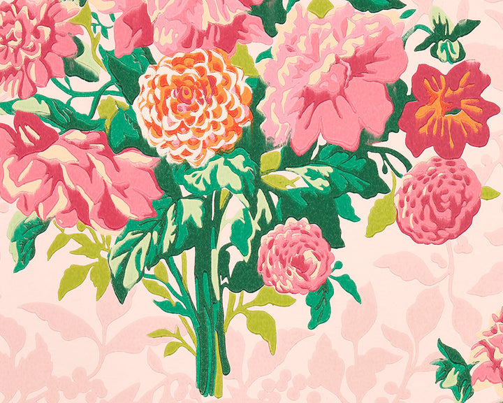 Harlequin Dahlia Bunch Wallpaper