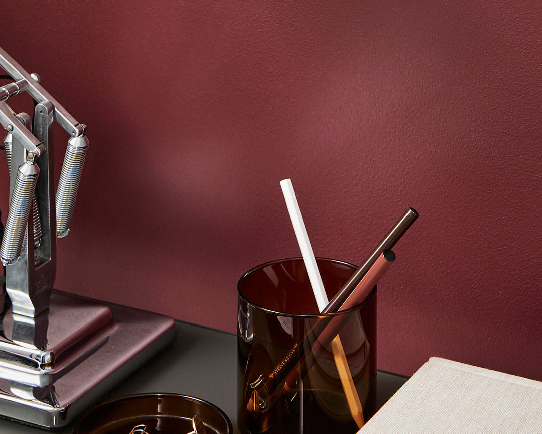 Mylands Huguenot 49 Paint behind a desk