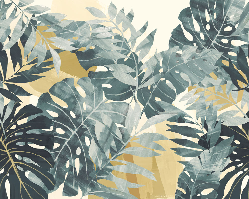 OHPOPSI Textured Palm Mural Wallpaper