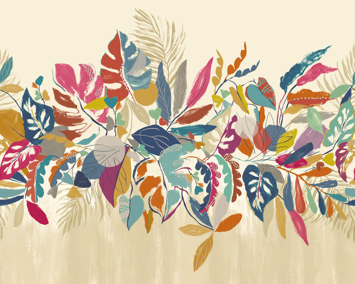 OHPOPSI Abstract Tropic Mural Wallpaper