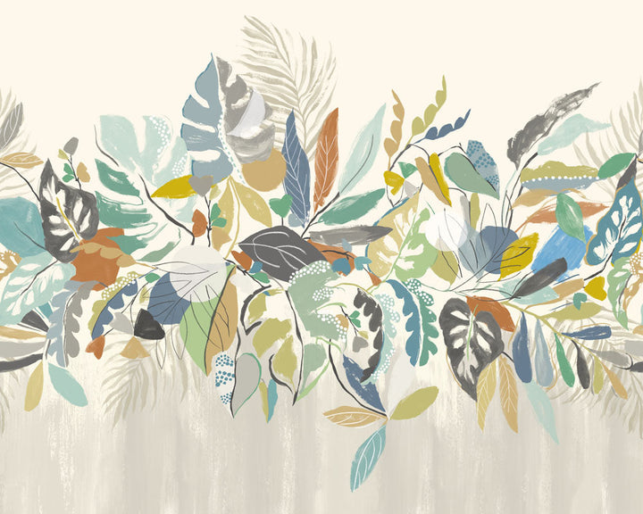 OHPOPSI Abstract Tropic Mural Wallpaper