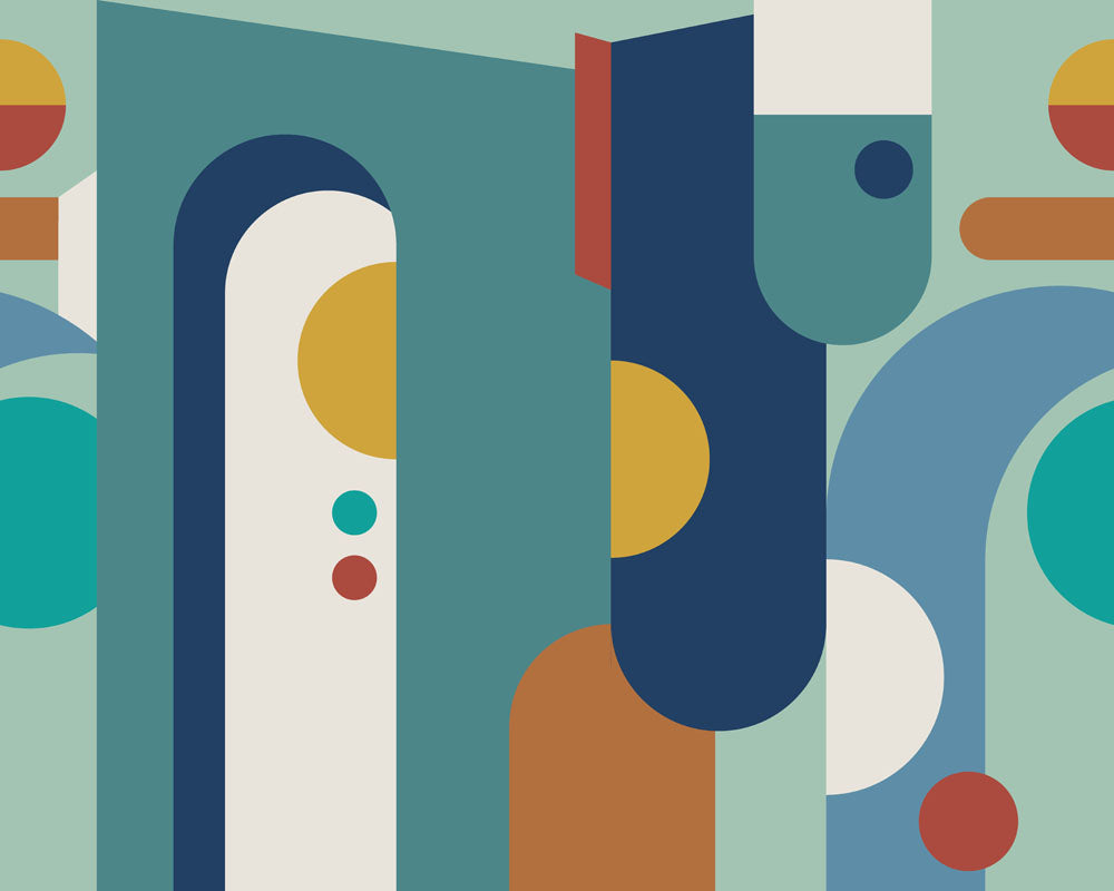 OHPOPSI Monster Arch Mural Wallpaper