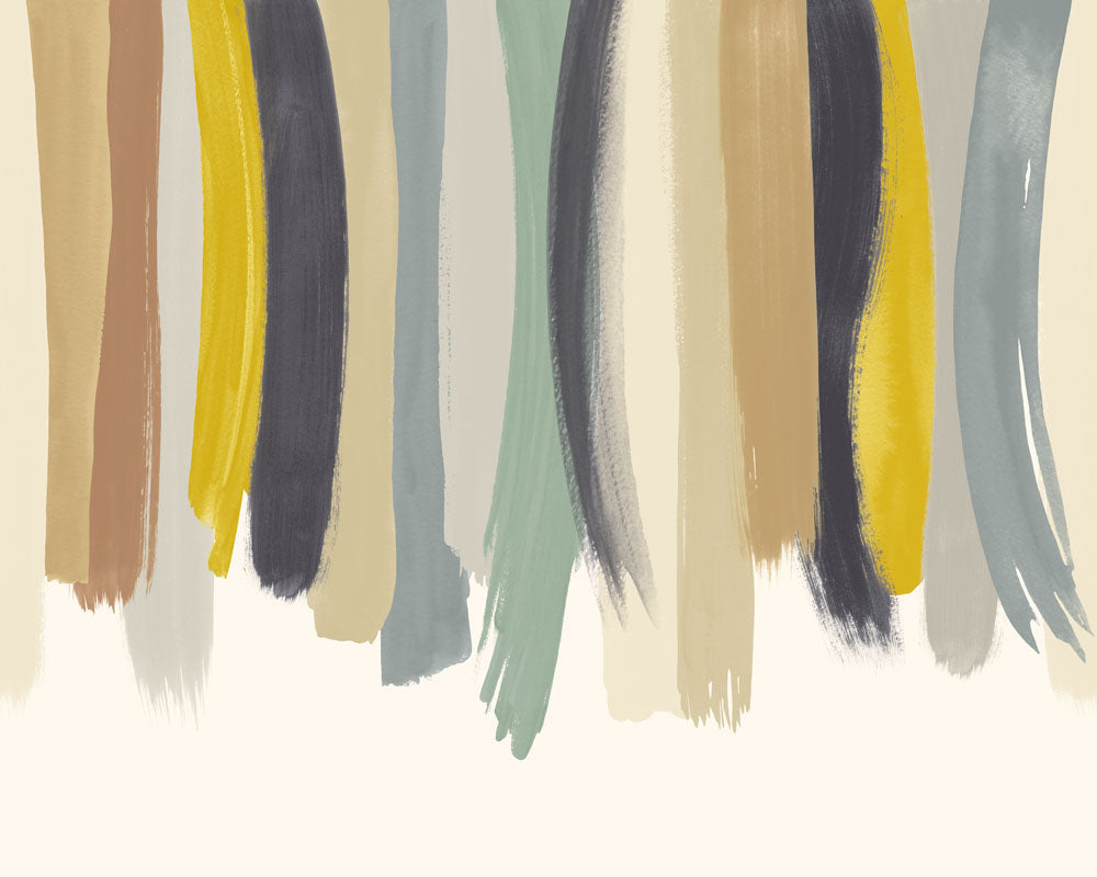 OHPOPSI Blurred Lines Mural Wallpaper