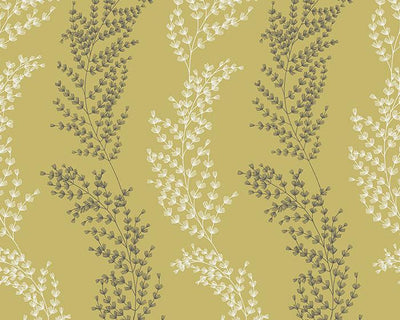 OHPOPSI Mimosa Trail Mustard Wallpaper JRD50107W
