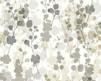 OHPOPSI Blossom Neutral Grey Wallpaper JRD50122W