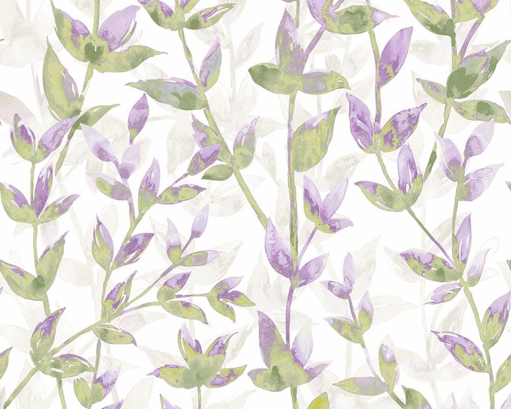 OHPOPSI Pomponette Heather Asparagus Wallpaper JRD50131W