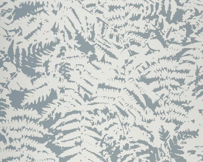 Little Greene Fern Sage Blue 0290FESAGEB Wallpaper