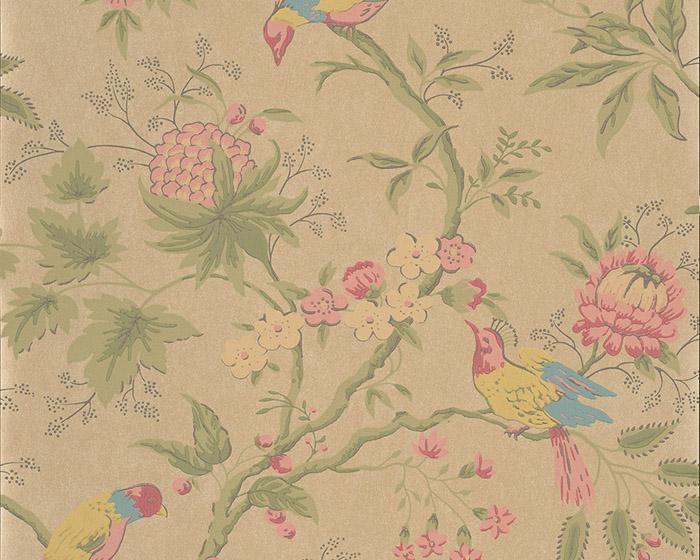 Little Greene Brooke House Parchment 0293BRPARCH Wallpaper