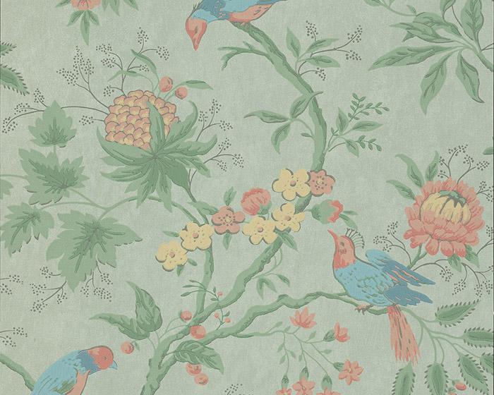 Little Greene Brooke House Silk 0293BRSILKZ Wallpaper