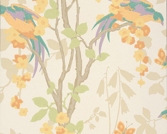 Little Greene Loriini Nouveau 0293LONOUVE Wallpaper