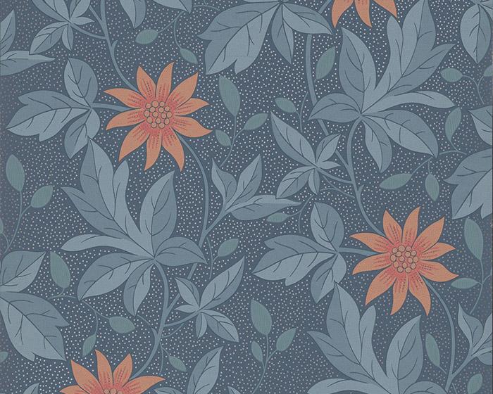 Little Greene Monroe Night Flower 0293MONIGHT Wallpaper