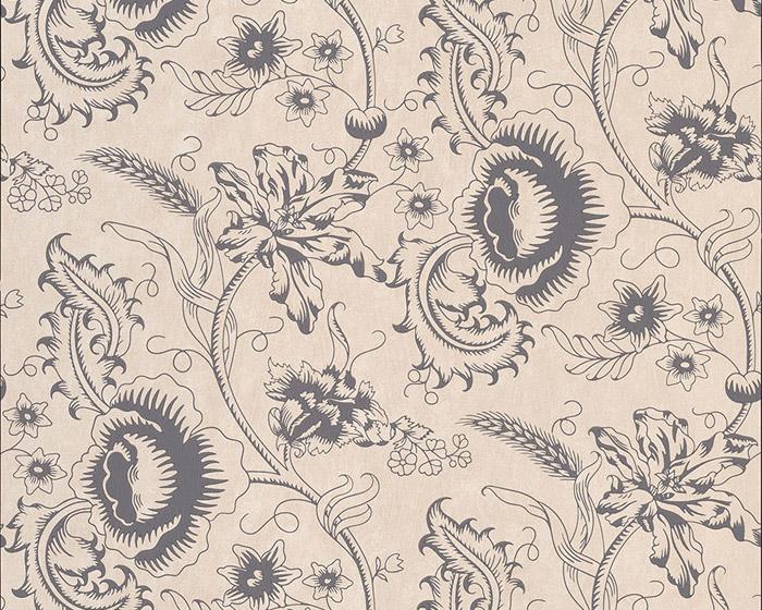 Little Greene Woodblock Mono Knightsbridge 0293WOKNIGH Wallpaper