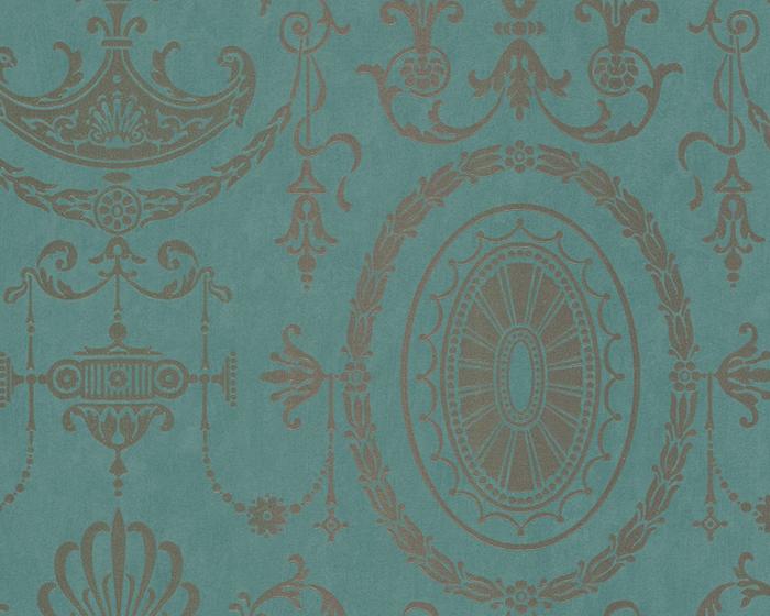 Little Greene Pall Mall Canton Gold 0251PMCANTO Wallpaper