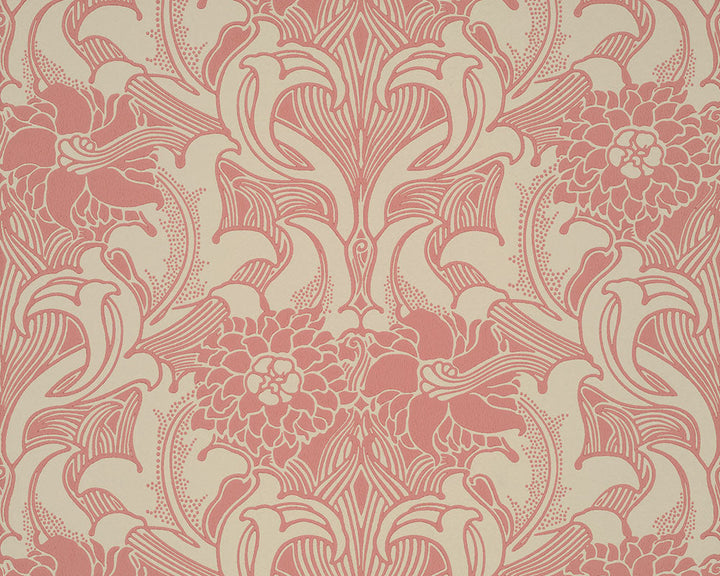 Little Greene Dahlia Scroll Wallpaper