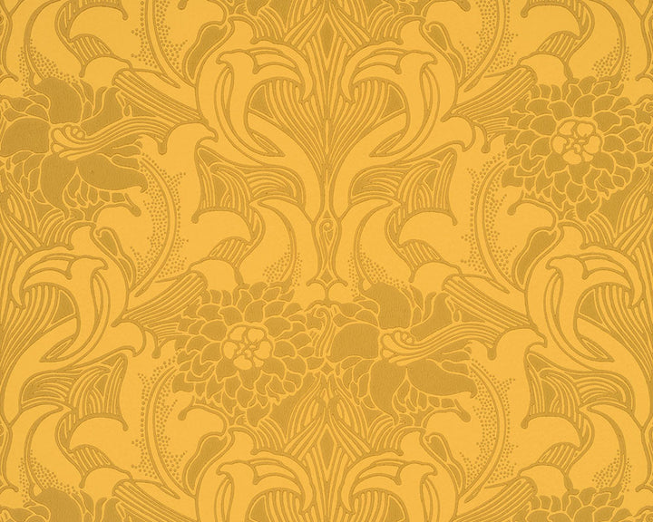 Little Greene Dahlia Scroll Wallpaper