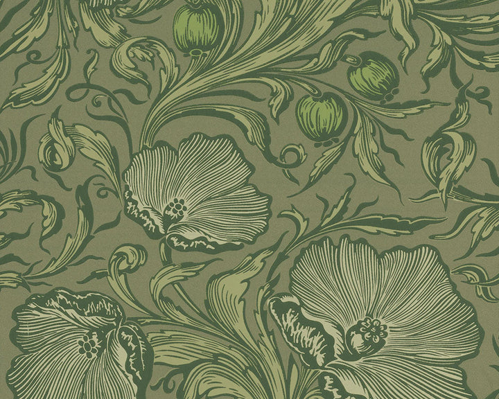Little Greene Poppy Trail Wallpaper