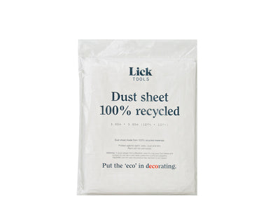 Lick Tools 100% Recycled Dust Sheet