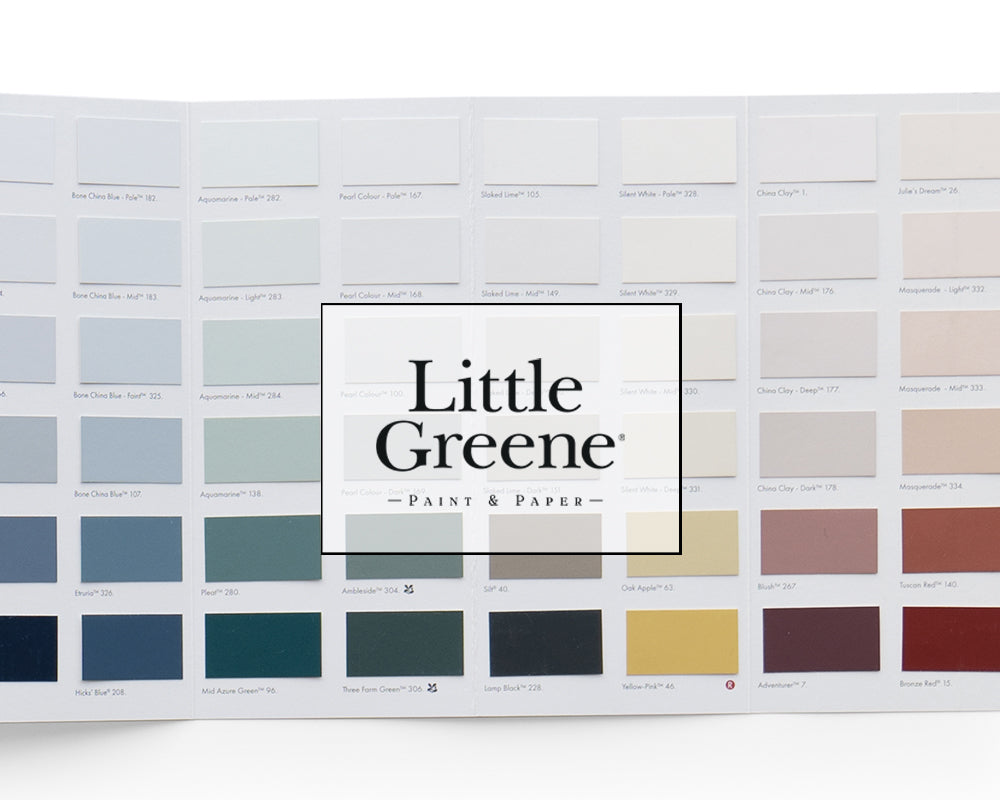 Little Greene Colours of England Colour Chart Chapel Interiors