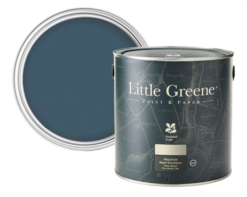 Little Greene Hicks' Blue 208 Paint