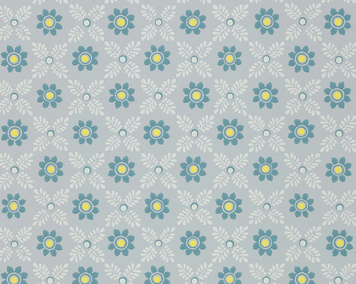 Little Greene Ditsy Block Wallpaper