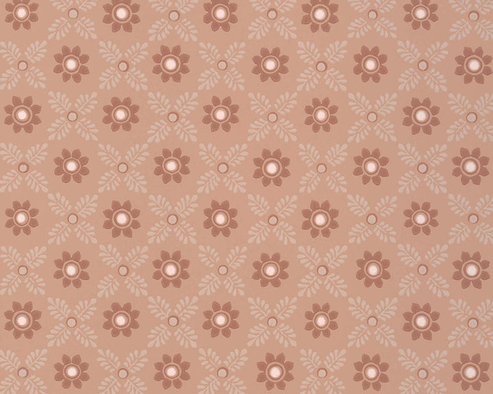Little Greene Ditsy Block Wallpaper