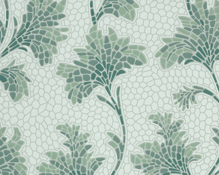 Little Greene Mosaic Trail Wallpaper