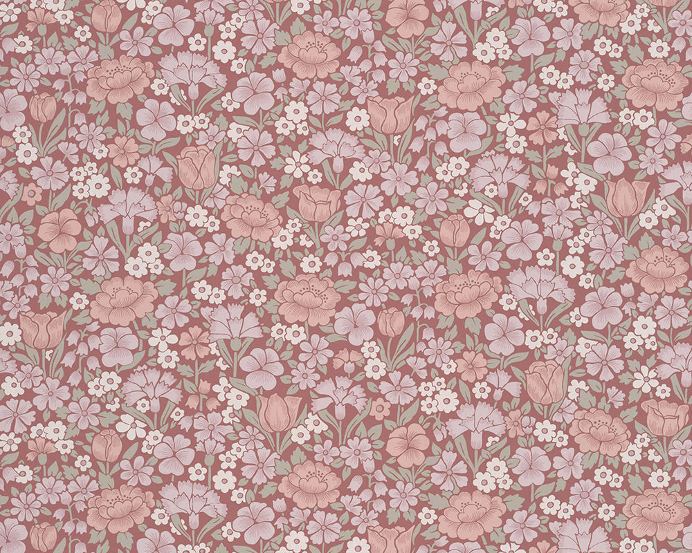 Little Greene Spring Flowers Wallpaper