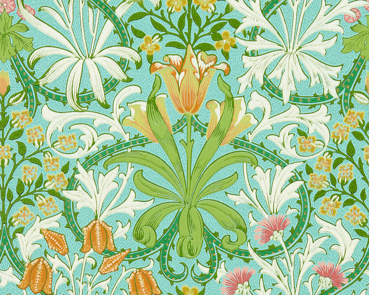 Morris & Co Woodland Weeds Wallpaper 217101