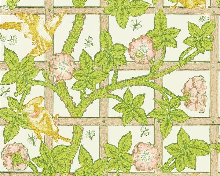 Morris & Co Trellis Wallpaper 217104