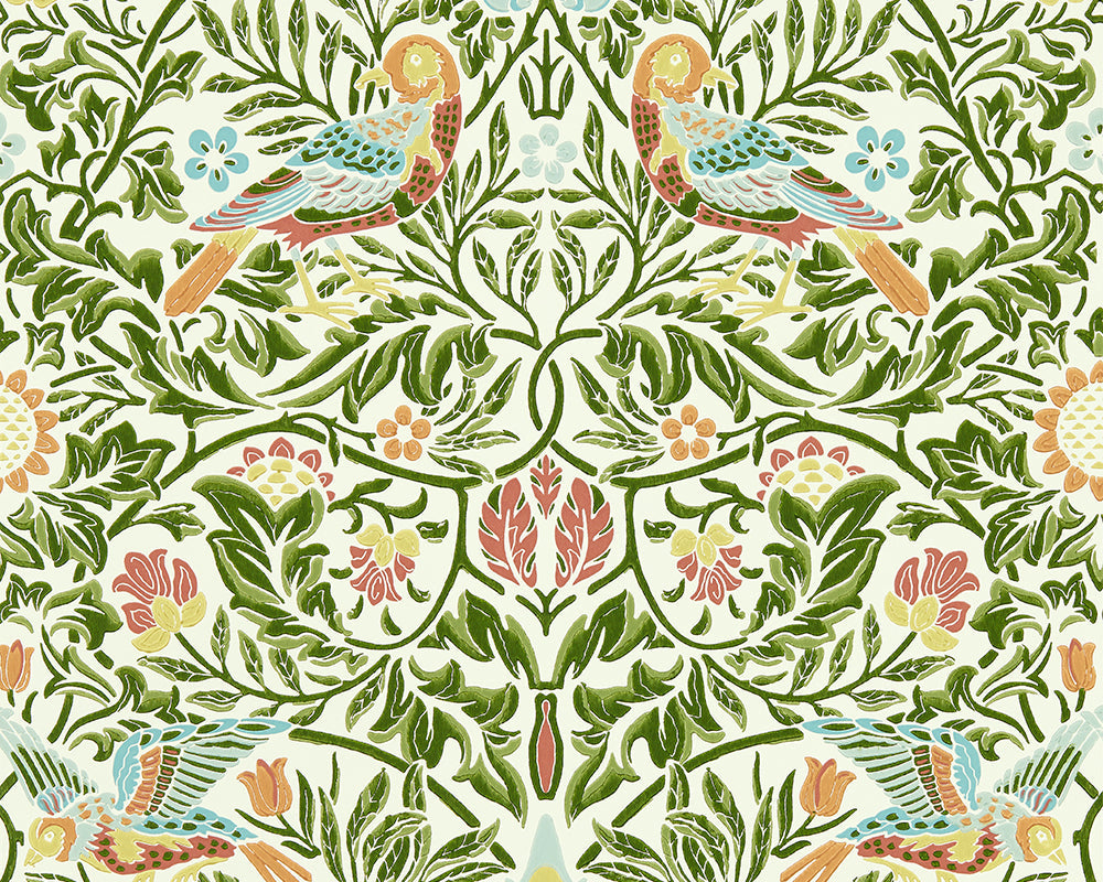 Morris & Co Bird Wallpaper