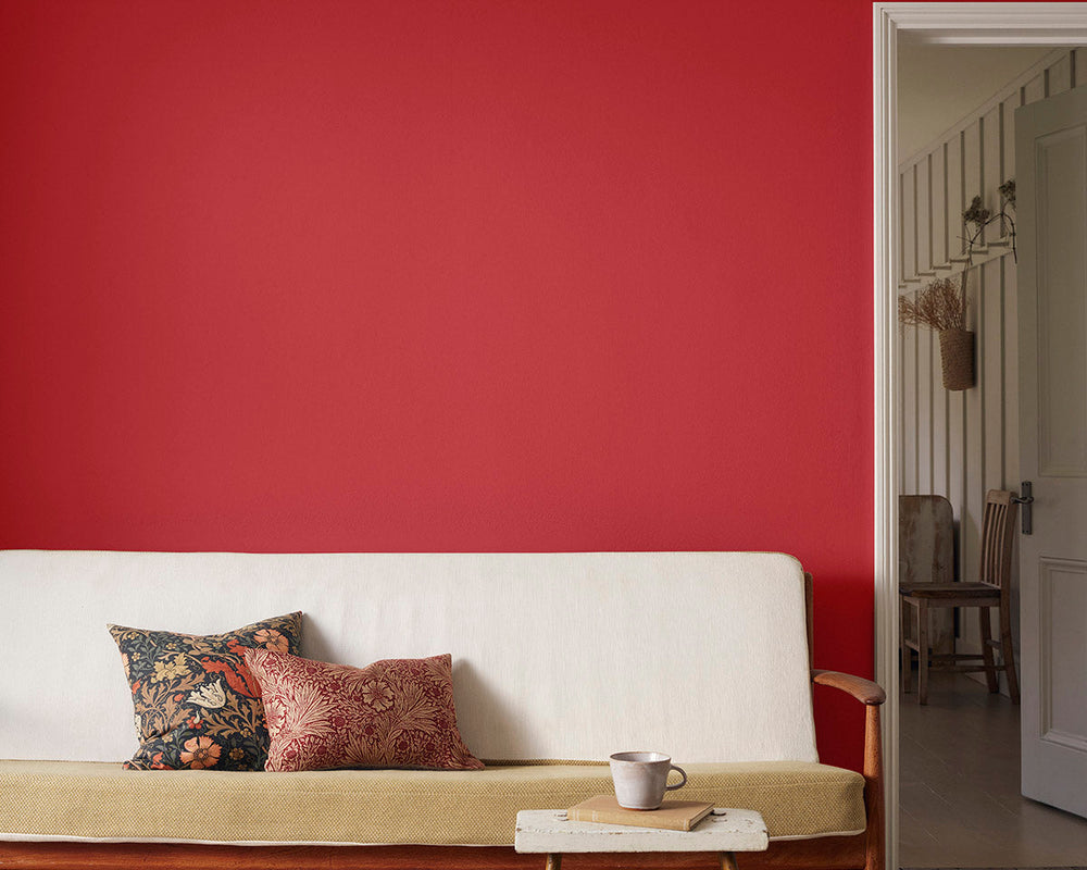 Morris & Co Barbed Berry Paint in Room