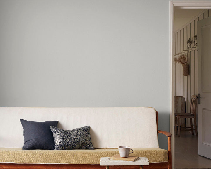 Morris & Co Farringdon Grey Paint in Room