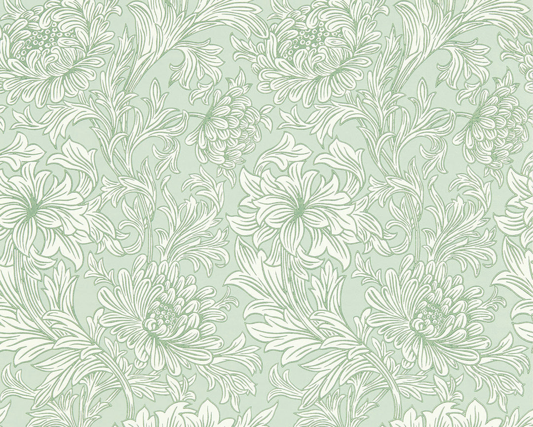 Morris & Co Chrysanthemum Wallpaper 217069