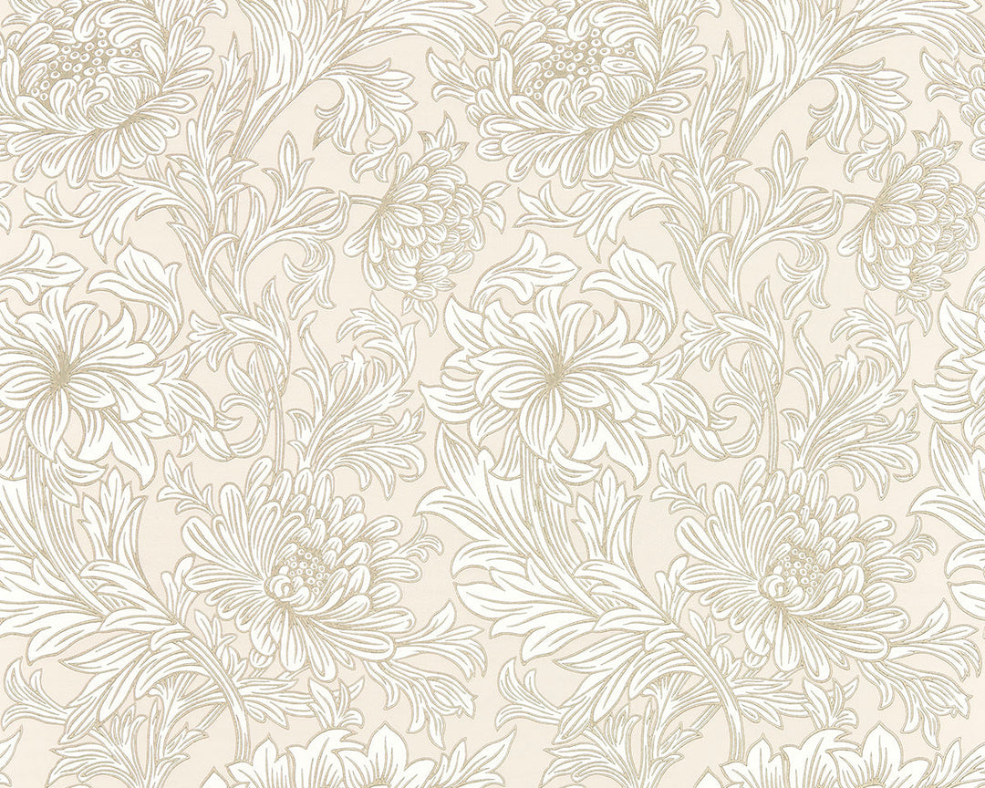 Morris & Co Chrysanthemum Wallpaper 217070