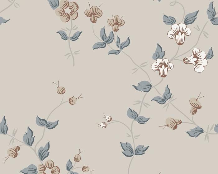 Sandberg Maria Indigo Blue 834-36 Wallpaper