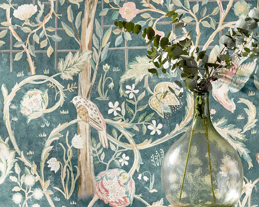 Morris & Co Melsetter Wallpaper detail
