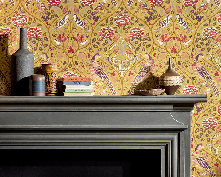 Morris & Co Seasons by May Wallpaper Detail